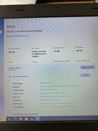 Lenovo L440 Portátil Negro