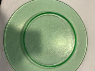 8 Sottopiatti vetro spesso verde acqua