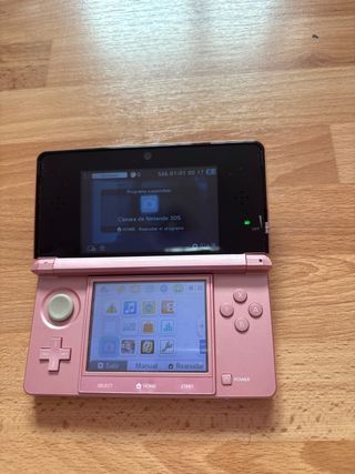 Nintendo 3DS Rosa + 6 Juegos
