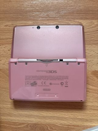 Nintendo 3DS Rosa + 6 Juegos
