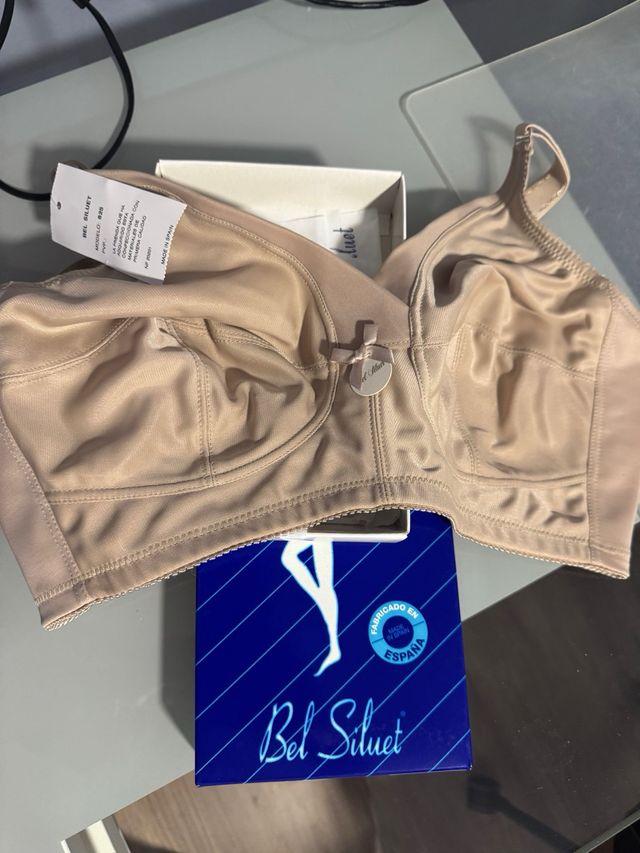 Sujetador Bel Siliet Beige Talla 110
