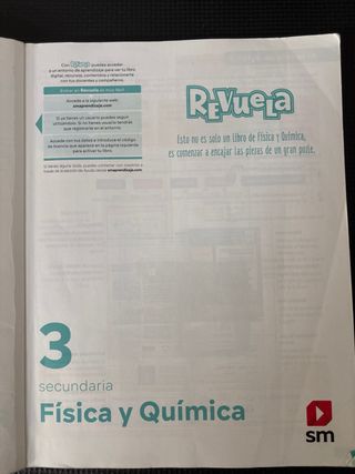 Física y Química. 3 Secundaria. Revuela. Comuni...