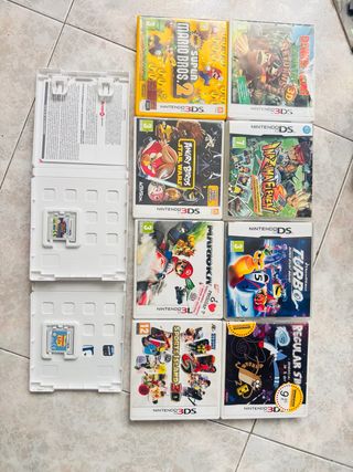Juegos Nintendo Ds y 3Ds. Se vende juntos.