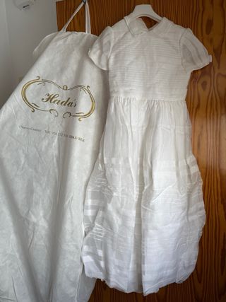 Vestido de Comunión Blanco 8-9 años.