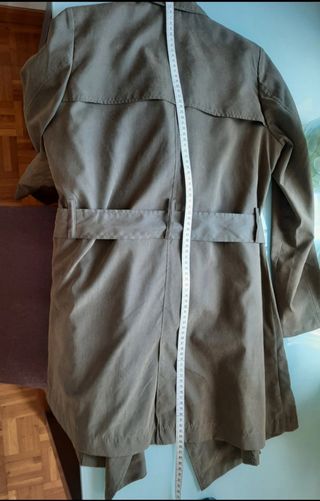 Trench/ Gabardina Suite Blanco 