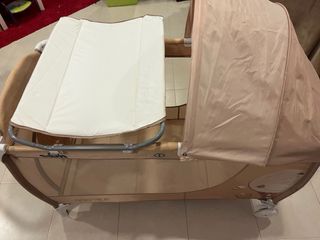 Cuna de viaje / Parque infantil con cambiador