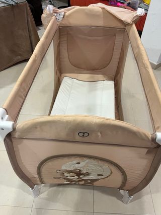 Cuna de viaje / Parque infantil con cambiador