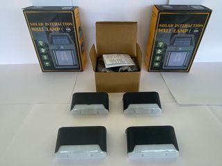 Kit 2 Farolas Solares + 8 Luces Solares LED.
