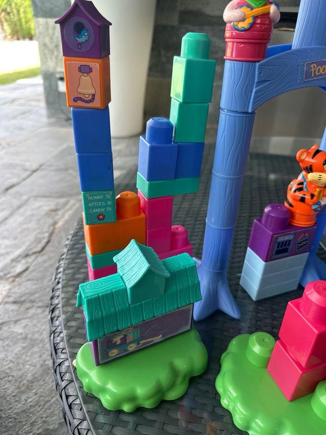Lote Juguetes Construcción Winnie Pooh