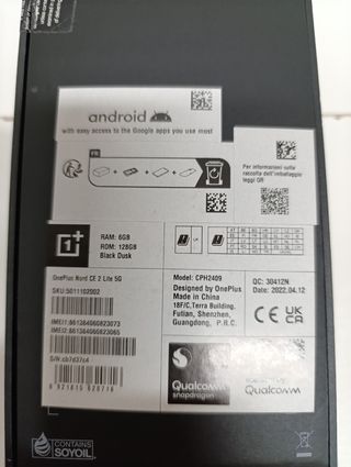 OnePlus Nord CE 2 LITE Nuevo