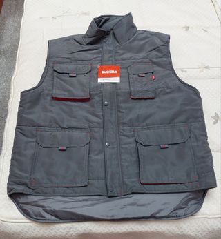 Chaleco Velilla Gris Talla Xl