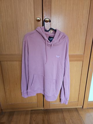 Sudadera Hollister Rosa Talla XS