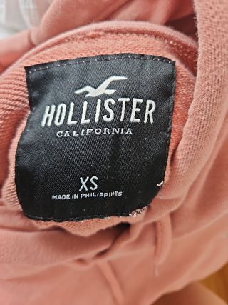 Sudadera Hollister Rosa Talla XS