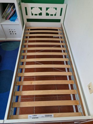 Cama 2 infantil blanca IKEA