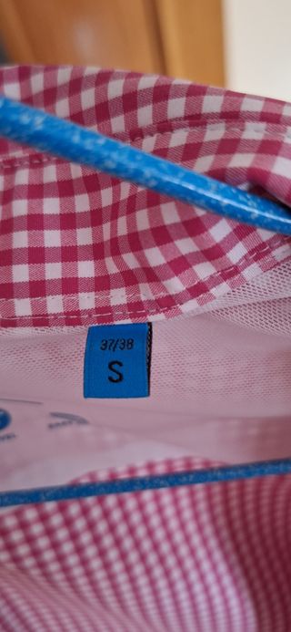 Camisa Pierre Cardin a cuadros rojos