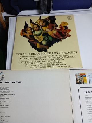 Lote LP vinilos Navidad flamenca