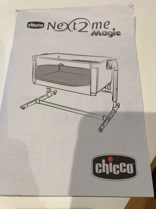 Cuna Chicco Next2Me Magic - Como nueva