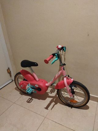 Bicicleta infantil rosa