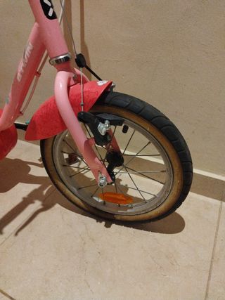 Bicicleta infantil rosa