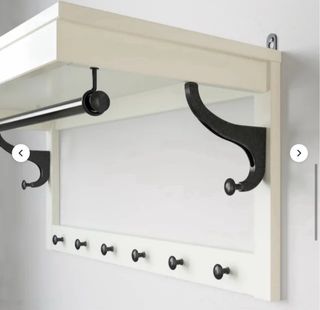 Conjunto Banco Zapatero y Perchero IKEA Hemnes