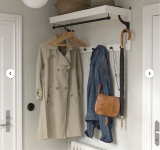 Conjunto Banco Zapatero y Perchero IKEA Hemnes