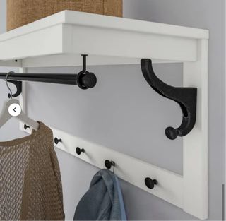 Conjunto Banco Zapatero y Perchero IKEA Hemnes