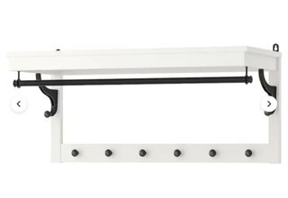 Conjunto Banco Zapatero y Perchero IKEA Hemnes