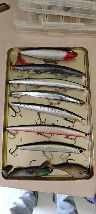 Señuelos de pesca para spinning
