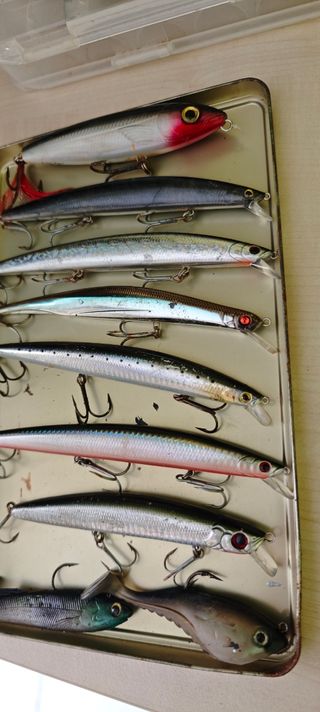 Señuelos de pesca para spinning