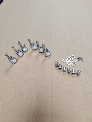 Set Clavijas Cromadas Guitarra Eléctrica