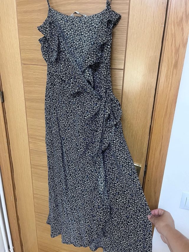 Vestido Azul Estampado