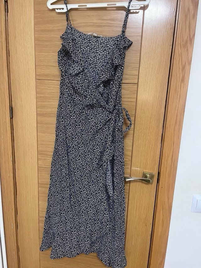 Vestido Azul Estampado