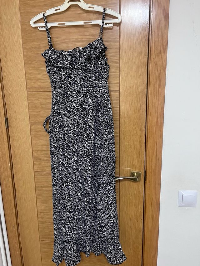 Vestido Azul Estampado