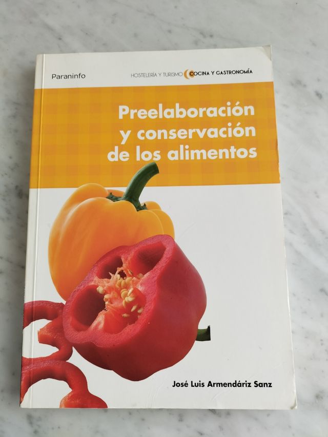 Libro Preelaboracion y Conservacion alimentos