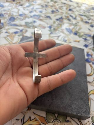 Pulsera Plata Ley Cruz