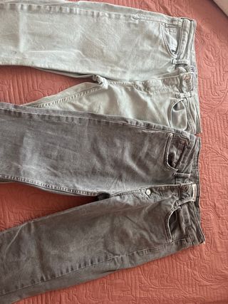 Pantalones Zara y Pull&Bear Talla 34