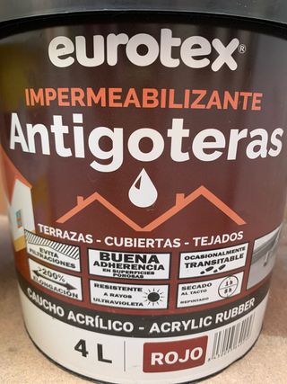 Pintura Impermeable Antigoteras NUEVO