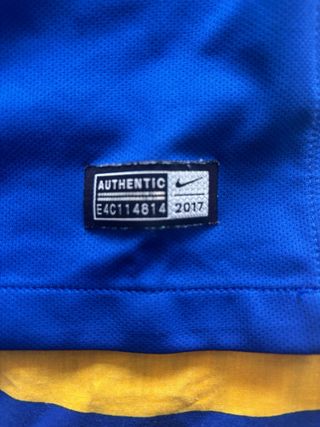 Camiseta Fútbol Nike Azul