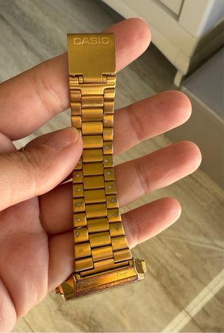 Reloj Casio Dorado
