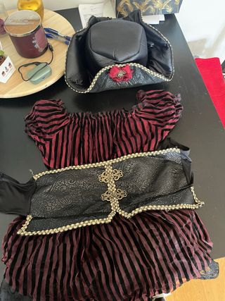 Disfraz Pirata Chica Talla Única