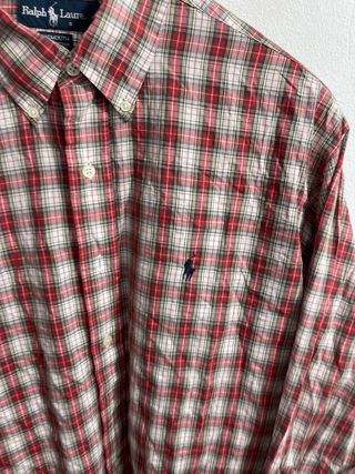 ¡¡OFERTA!! Talla L Camisa Ralph Lauren Cuadros