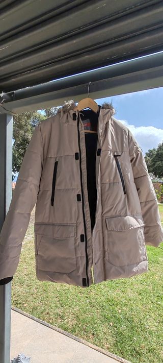 Parka Niño Talla 14-15 Primark Beige