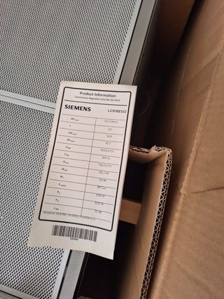 Campana extractora Siemens