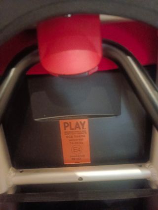 Silla de coche roja casualplay