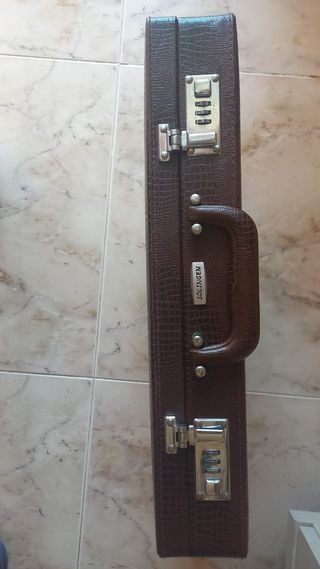 Maletín de cuero alemán Solingen