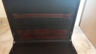 Maletín de cuero alemán Solingen