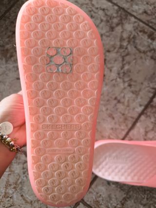 Chanclas Skechers Rosa Talla 36