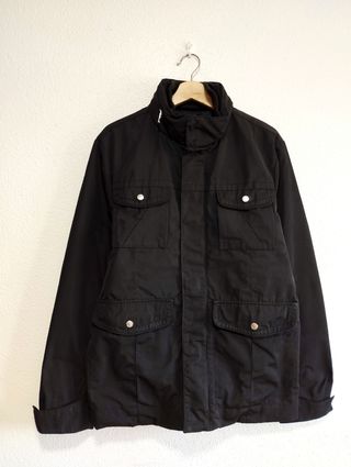 Chaqueta utilitaria Zara Man Negra