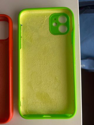 Pack 4 Fundas Flúor iPhone 11