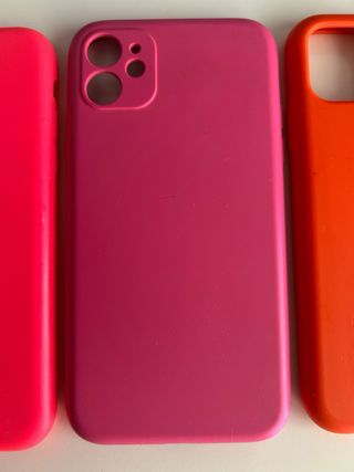 Pack 4 Fundas Flúor iPhone 11